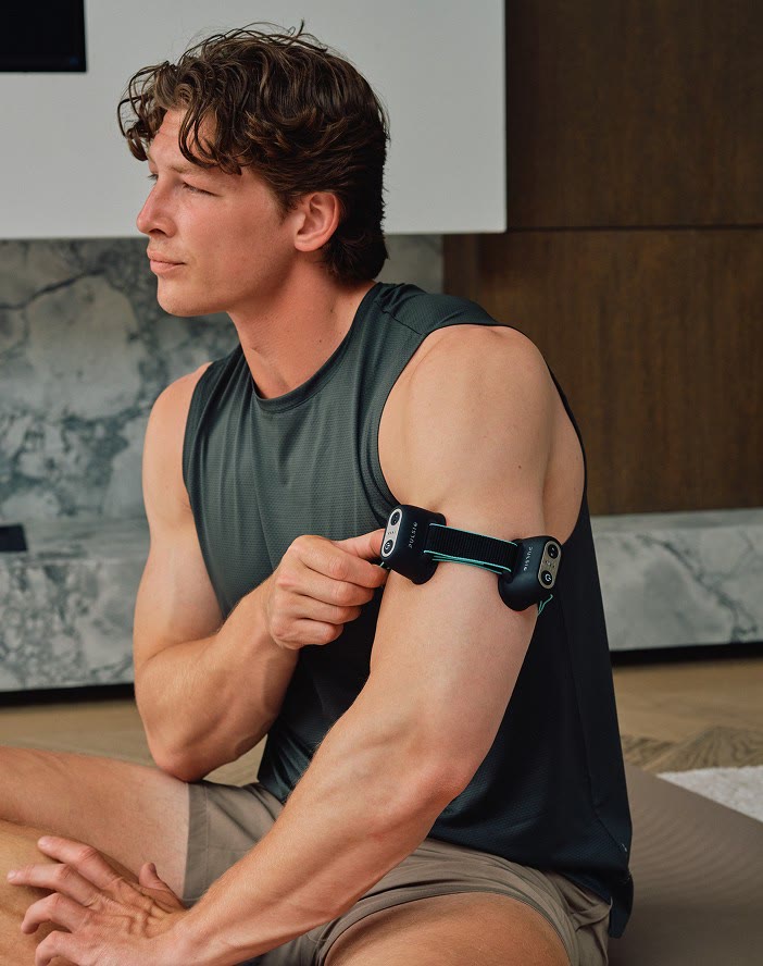 Infra Pod strapped to the upper arm