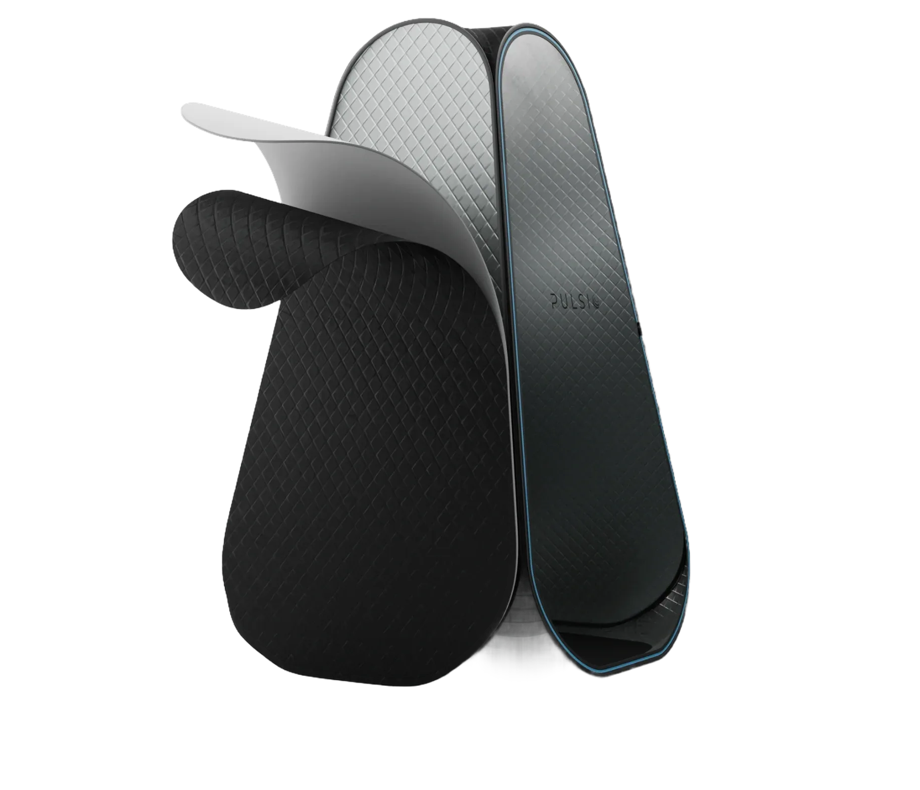 The Sauna Pod's layers: heat-reflective inner, insulated liner and double-weave exterior