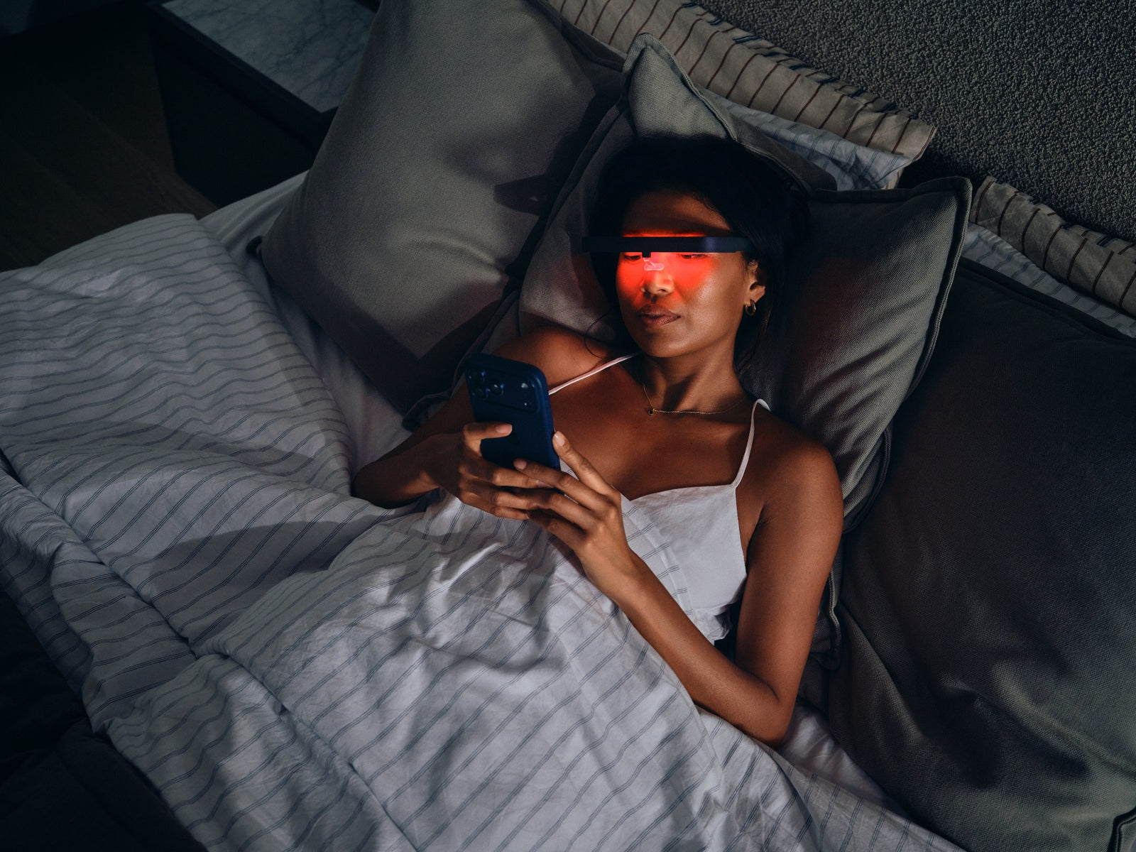 Halo light therapy glasses