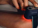 Infra Pod glowing red on the leg
