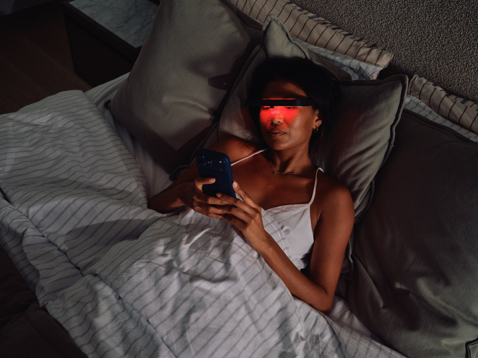 Halo light therapy glasses