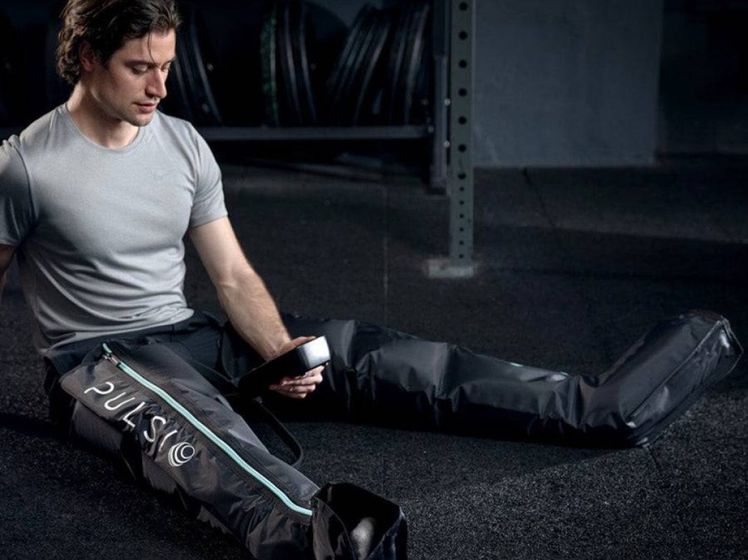Recovering in Pulsio Compression boots after training