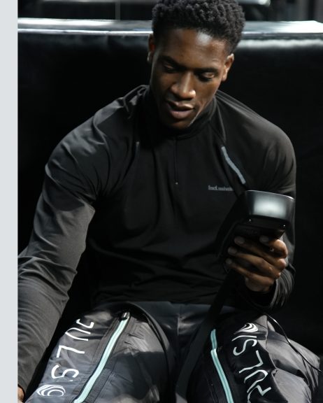 Customer photo: Pulsio Compression boots after training